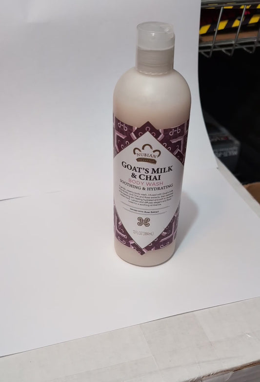 Nubian Heritage Body Wash Raw Shea Butter 13 fl oz 384 ml B Corp, Cruelty-Free